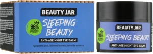 Beauty Jar Нічний антивіковий бальзам для шкіри навколо очей Sleeping Beauty Anti-Age Night Eye Balm