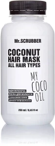 Mr.Scrubber Восстанавливающая маска для волос с кокосовым маслом My Coco Oil All Hair Type Coconut Hair Mask