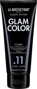 La Biosthetique Бальзам с антижелтым эффектом Glam Color Toner Steel Gray.11