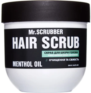 Mr.Scrubber Скраб для кожи головы с ментоловым маслом и кератином Menthol Oil Hair Scrub