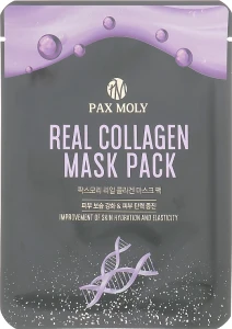 Pax Moly Маска тканевая с коллагеном Real Collagen Mask Pack