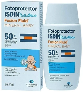 Isdin Сонцезахисний флюїд для дітей Fotoprotector Pediatrics Fusion Fluid Mineral Baby SPF50+