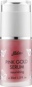 Mila Живильна сироватка для обличчя "Рожеве золото" Pink Gold Serum Nourishing