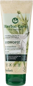 Farmona Крем для рук Herbal Care Moisturising Hand Cream with Hemp Oil and Ceramides