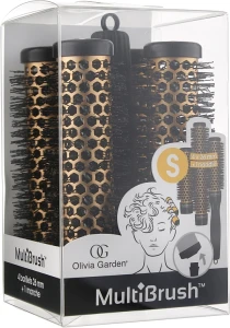 Olivia Garden Набір брашингів для укладання волосся 26 мм зі знімною ручкою Multibrush One Size Kit S
