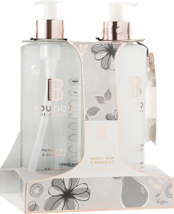 Grace Cole Набор для тела "Нероли, груша и имбирь" Boutique Neroli, Pear & Gingerlily Set (h/wsh 500ml + h/lot 500ml)