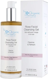 The Organic Pharmacy Очищающий гель для лица Rose Facial Cleansing Gel