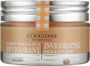 L'Occitane Восстанавливающая маска для лица Invigorating Face & Eye Mask