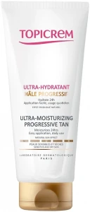 Topicrem Увлажняющее молочко-автозагар для сухой и чувствительной кожи Ultra-Moisturizing Progressive Tan
