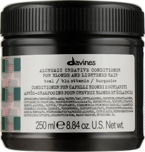 Davines Кондиціонер для натурального та фарбованого волосся (бірюза) Alchemic Conditioner Teal