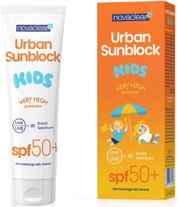 Novaclear Сонцезахисний крем для дітей Urban Sunblock Kids SPF50+