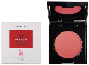 Korres Wild Rose Brightening Vibrant Colour Blush Рум'яна для обличчя