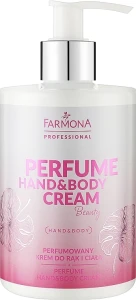 Farmona Professional Парфумований крем для рук і тіла Perfume Hand&Body Cream Beauty