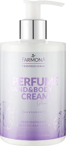 Farmona Professional Парфумований крем для рук і тіла Perfume Hand&Body Cream Glamour