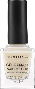 Korres Лак для нігтів Gel-Effect Sweet Almond Nail Color