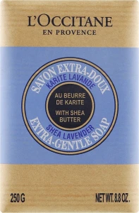 L'Occitane Мыло "Масло ши и лаванда" Karite Lavande Shea Lavender Butter Extra Gentle Soap
