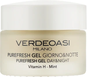 Verdeoasi Очищувальний та зволожувальний денний та нічний гель для обличчя Purefresh Gel Day&Night
