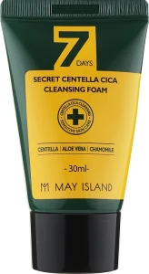 May Island Пінка для вмивання 7 Days Secret Centella Cica Cleansing Foam (міні)