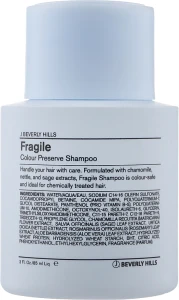 J Beverly Hills Шампунь для фарбованого й пошкодженого волосся Blue Colour Fragile Colour Preserve Shampoo