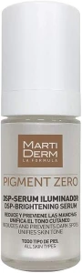 MartiDerm Депигментирующая сыворотка для лица Pigment Zero DSP-Serum Iluminador