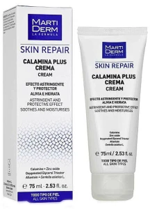 MartiDerm Восстанавливающий успокаивающий крем для лица Skin Repair Calamina Plus Cream