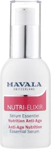Mavala Антивозрастная сыворотка-бустер для лица и области вокруг глаз SkinSolution Nutri-Elixir Anti-Age Nutrition Essential Serum