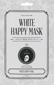 Kocostar Тканинна маска для обличчя White Happy Mask