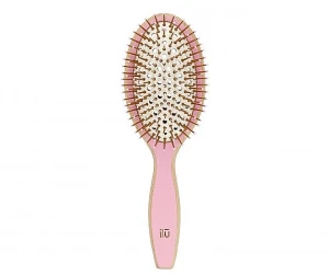 Ilu Щітка для волосся "BambooM. Pink Flamingo" Bamboo Hair Brush