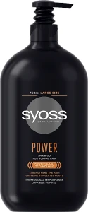 Шампунь для мужчин для нормальных волос - SYOSS Men Power Shampoo, 750ml