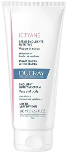 Ducray Питательный смягчающий крем для лица и тела Ictyane Emollient Nutritive Anti-Dryness Face & Body Cream