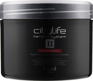 Faipa Roma Відновлювальна маска для волосся з кератином City Life Keratin Hair Mask