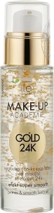 База под макияж золотая - Bielenda Make-Up Academie Gold 24K Primer & Smooth Booster, 30 г