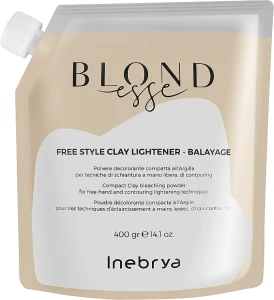 Inebrya Осветляющая пудра Blondesse Free Style Clay Light Balayage