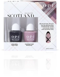 O.P.I Набор Fall Scotland Collection GelColor Art Duo Pack №1