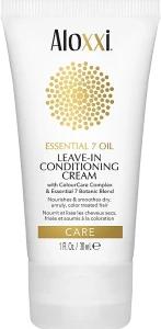 Aloxxi Незмивний живильний крем для волосся Essealoxxi Essential 7 Oil Leave-In Conditioning Cream (міні)