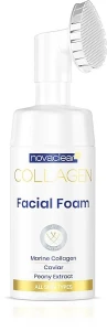 Novaclear Пінка для вмивання з колагеном Collagen Facial Foam