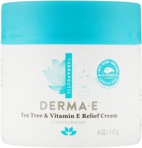 Derma E Антисептичний крем з олією чайного дерева та вітаміном Е Therapeutic Topicals Tea Tree & E Antiseptic Cream