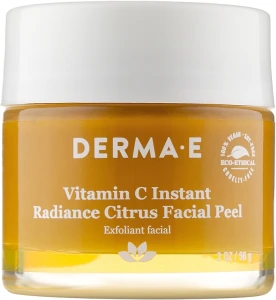 Derma E Освітлювальний пілінг для обличчя цитрусовий Vitamin С Instant Radiance Citrus Facial Peel
