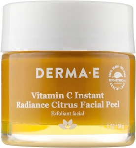 Derma E Осветляющий пилинг для лица цитрусовый Vitamin С Instant Radiance Citrus Facial Peel