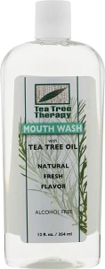 Tea Tree Therapy Жидкость для полоскания рта с маслом чайного дерева Mouthwash With Tea Tree Oil