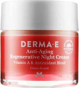 Derma E Антивіковий антиоксидантний нічний крем для обличчя Night Cream