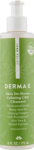 Derma E Заспокійливий засіб для вмивання Skin De-Stress Calming CBD Cleanser