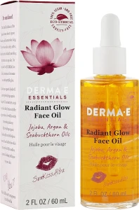 Derma E Олія для блиску шкіри обличчя Radiant Glow Face Oil