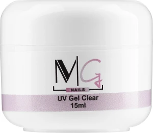 MG Nails Гель для нарощування UV Gel Clear