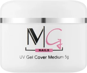 MG Nails Гель камуфлирующий для наращивания UV Gel Medium