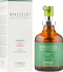 Emmebi Italia Лосьйон проти алопеції з олією чайного дерева BioNatural Mineral Treatment Alopecia Lotion