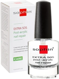 Sophin Средство для экстренного восстановления сильно повреждённых ногтей Extra SOS Post-Acrylic Nail Repair