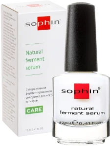 Sophin Суперактивная ферментированная сыворотка для ногтей и кутикулы Natural Ferment Serum