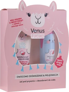 Venus Набір #Xoxo Fruit Refreshment & Care Set (sh/gel/250ml + deo/spray/150ml)