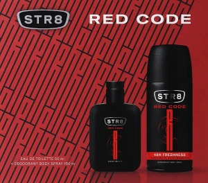 STR8 Red Code Набір (edt/50ml + deo/150ml)